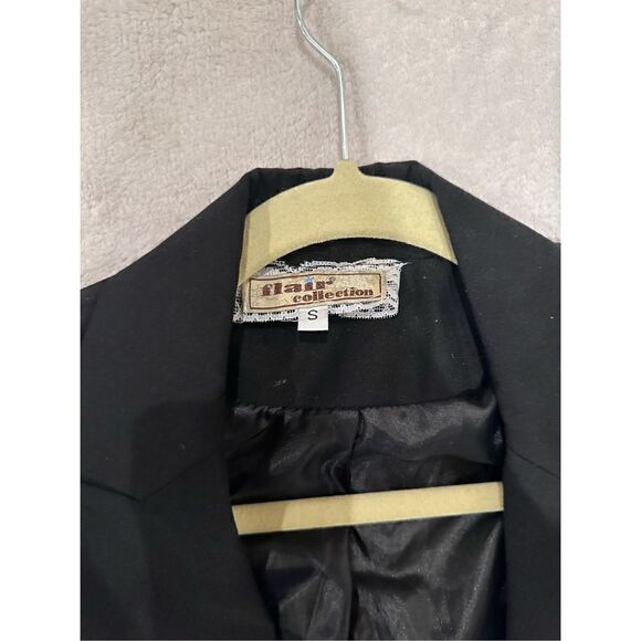 Flair collection size S black womens blazer jacket - Picture 2 of 3